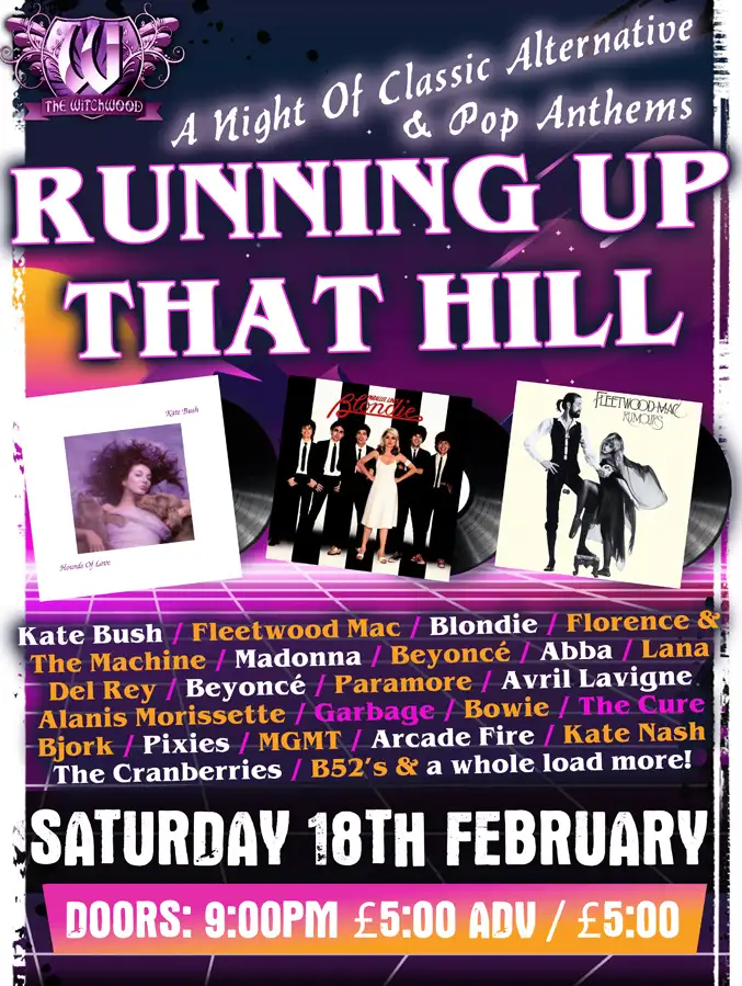 Running Up That Hill - Saturday 18th February 2023