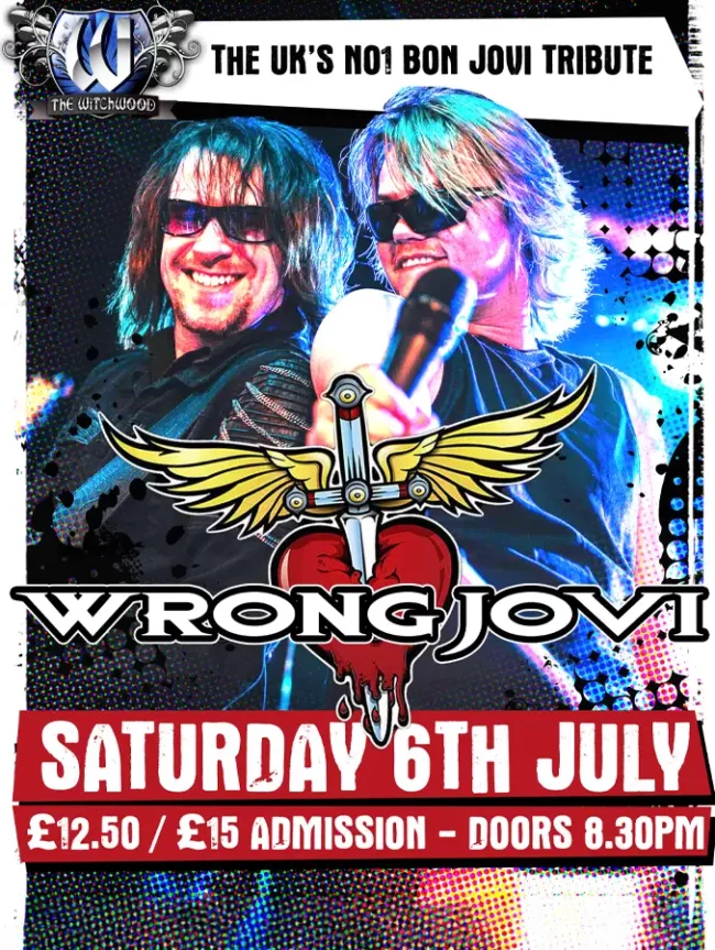 Wrong Jovi - Saturday 6th July 2024
