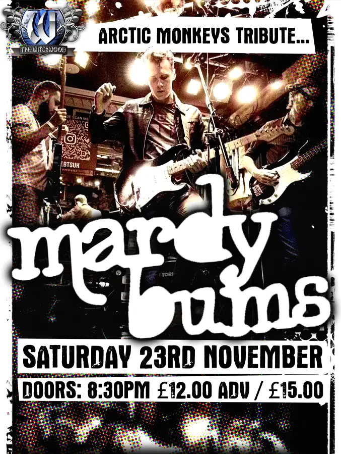 Mardy Bums (Arctic Monkeys Tribute) - Saturday 23rd November 2024