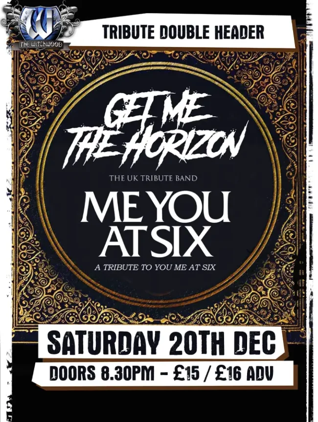 Get Me The Horizon + You Me At Six - Saturday 20th December 2025