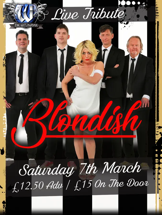 Blondish (Blondie Tribute) – Saturday 7th March 2026