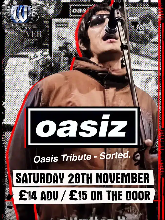Oasiz (Oasis Tribute) - Saturday 28th November 2026 - The
