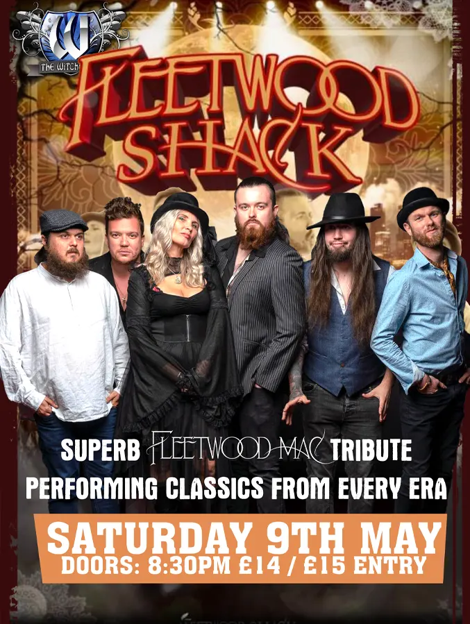 Fleetwood Shack - Saturday 9th May 2026
