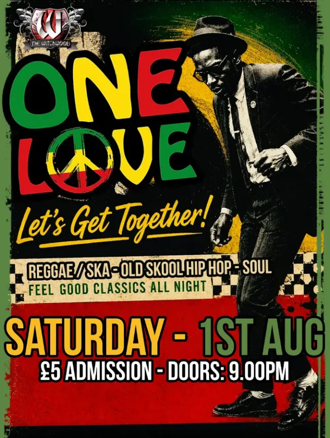 ONE LOVE - Let's Get Together - Saturday 1st August 2026