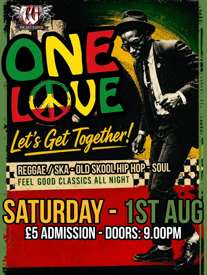 ONE LOVE - Let's Get Together - Saturday 1st August 2026