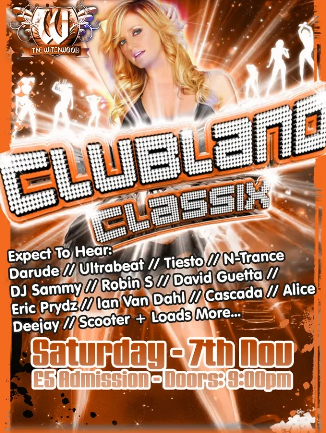 Clubland Classix - Saturday 7th November 2026