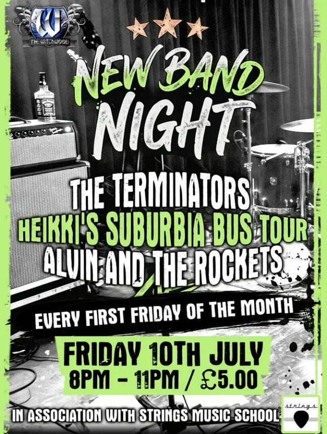 New Band Night - Friday 10th July 2026