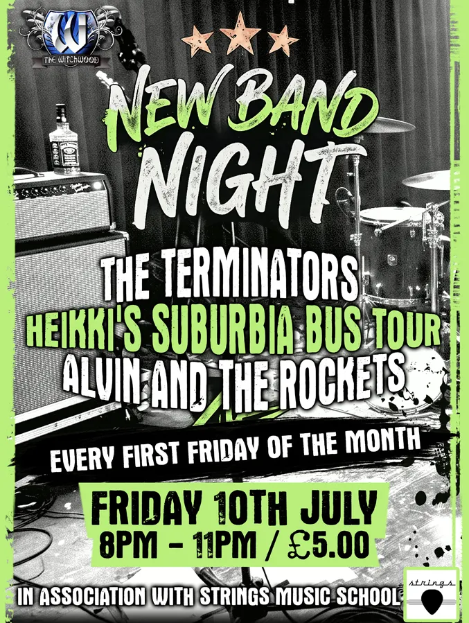 New Band Night - Friday 10th July 2026