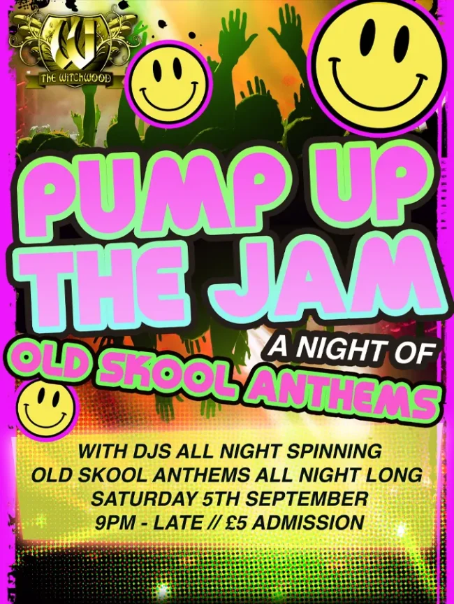 Old Skool Anthems - Saturday 5th September 2026